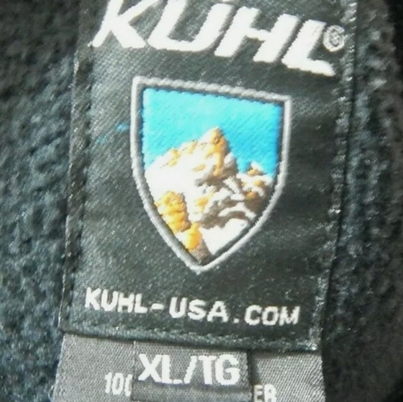 Kuhl Men's Black Brown Fleece Lined Softshell Jacket - Picture 2 of 4